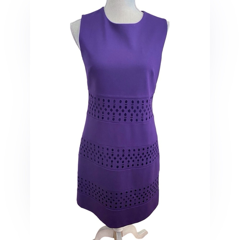 Purple - Laundry by Shelli Purple Cut Out Dress size 6  0613